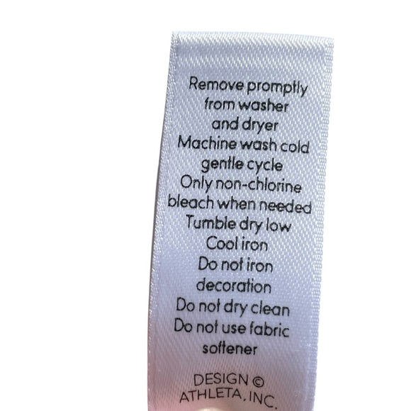 Athleta Tropical Print Shorts Side Pockets Attached Underwear Size Large (12) - Picture 7 of 9